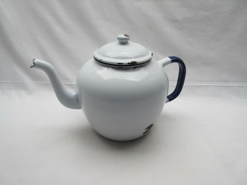 Vintage large blue - , white