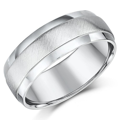 7mm palladium wedding ring - 7mm,