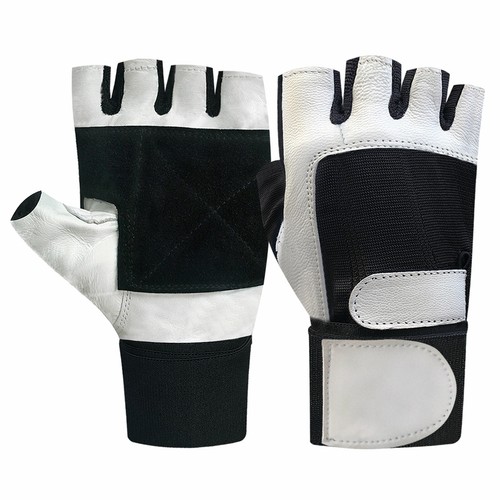 Leather weight lifting - weight, gloves