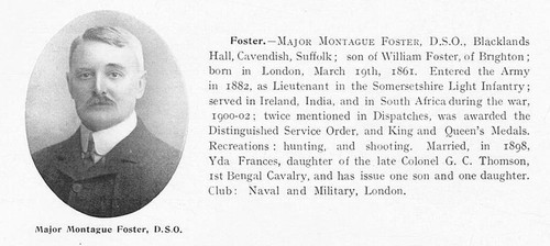 Major montague foster - major,