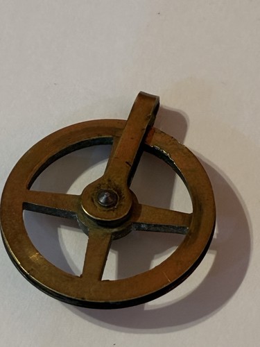 Vienna wall clock brass - vienna,