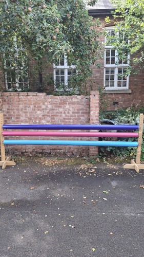 Equestrian horse jump pole - horse,