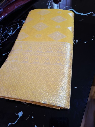 Silk cotton saree - cotton,