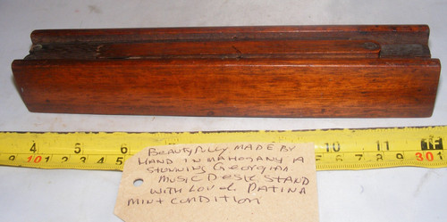 Antique desk top wooden music - desk,