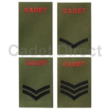 ACF/CCF Cadet Rank Slides