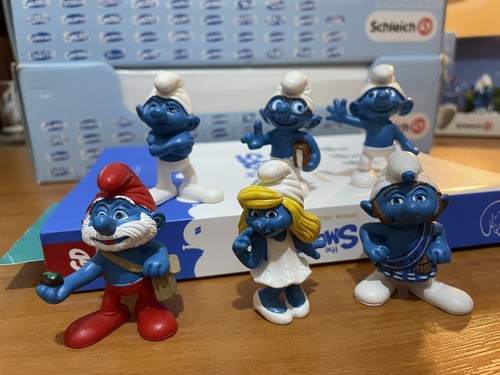 Schleich smurfs 0729 - -,