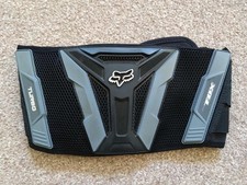 Fox Turbo Kidney Belt Black Adjustable 26" to 30"