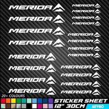 20x MERIDA Vinyl Decal