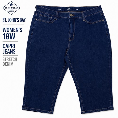 Johns bay capri jeans - st,