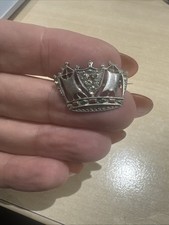 Sterling Silver Naval Crown