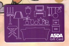 ASDA ( UK ) For the Home ( 2009 ) Gift Card ( $0 )