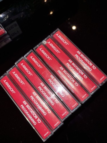 Atari 800 cassette tape games - 800,