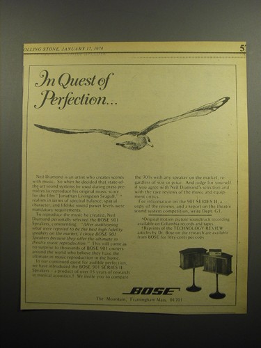 1974 bose 901 series - 901, ii