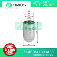 Fuel Filter Orius Fits Fiat