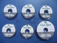 FOG CLEAR TIPPET LINE HIGH STRENGTH LOW MEMORY FOR GAME FLY ROD REEL FISHING