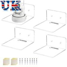 Small Acrylic Floating Shelves Transparent Hanging Shelves Plant