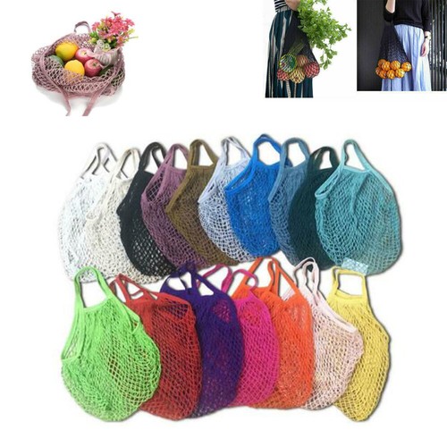 Mesh net turtle bag reusable - mesh,