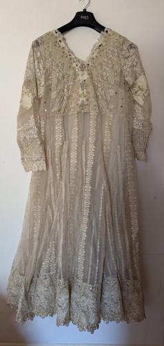 Sana safinaz beige embroidered - beige,