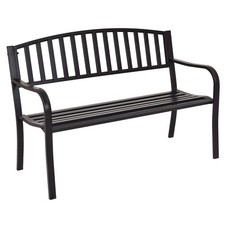 Metal 2 Seat Garden Bench