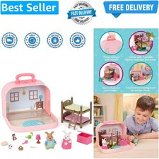 Portable Dollhouse Playset