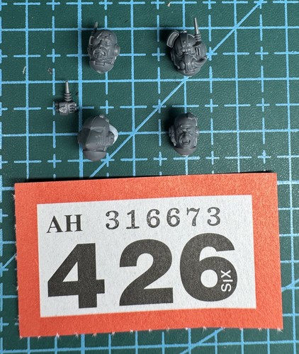 Space marine head helmet - head,