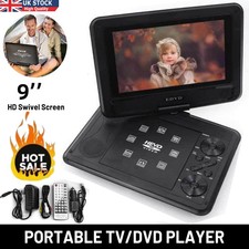 Portable dvd player 9 - tv, 9"