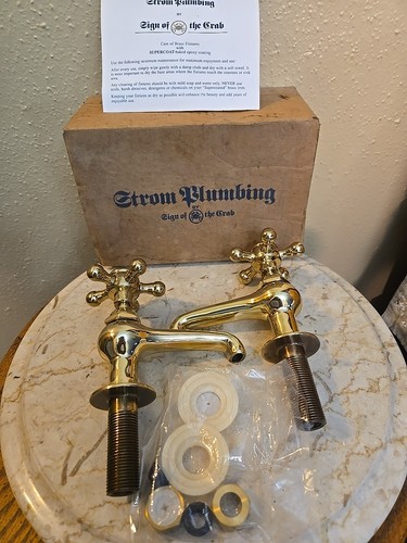 Strom plumbing sign crab - strom, of