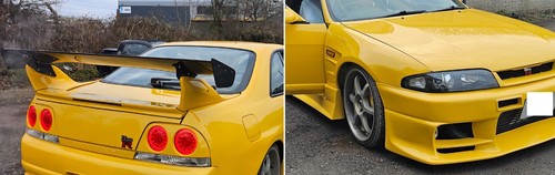 Nissan skyline bee badge set - bee,