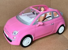 Barbie Car Fiat 500 Pink &