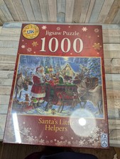 Schmid "Santa's Little Helpers" 1000 Piece Deluxe Quality Jigsaw Puzzle