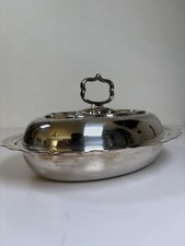Silver Plate Entree Antique
