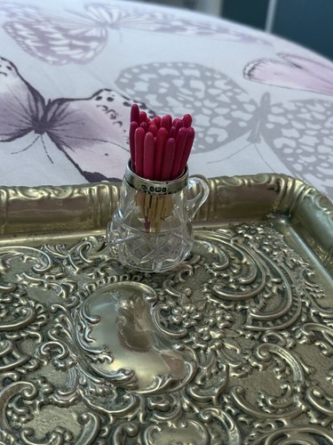 Cut glass and - glass,