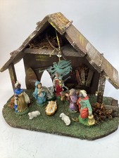 Vintage Italian Nativity Set