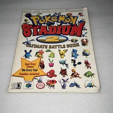 POKEMON STADIUM 2 ULTIMATE BATTLE STRATEGY GUIDE BOOK BRADYGAMES NINTENDO 64 VGC