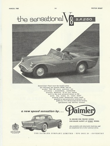Daimler 250 original - daimler,