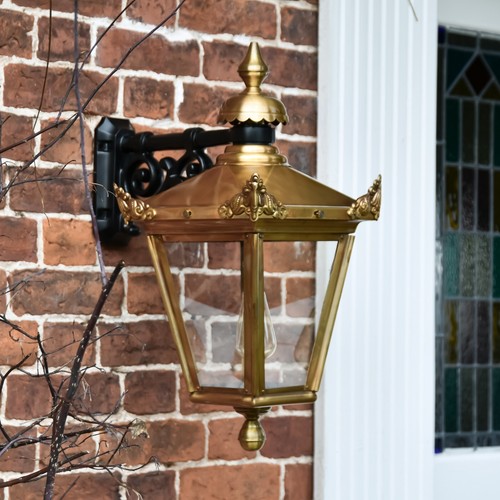 Large victorian antique - large, brass