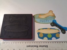 Sizzix Originals Dog Dish & Bone - Craft Die Cutter