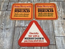 3 x Vintage Merrydown Mead