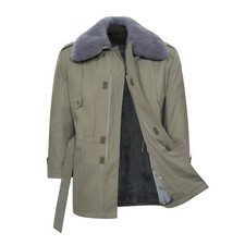 Original Army Parka Vintage Surplus Czech Military Cold Weather Lined Field Coat