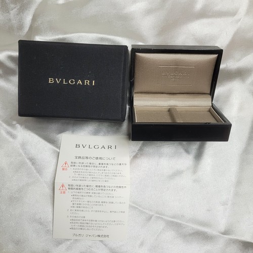 Bvlgari box ring earring - bvlgari,