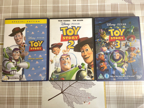 Disney pixar toy story trilogy - story,