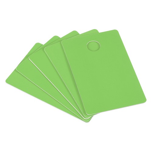 Pvc blank cards - x, 3.39"