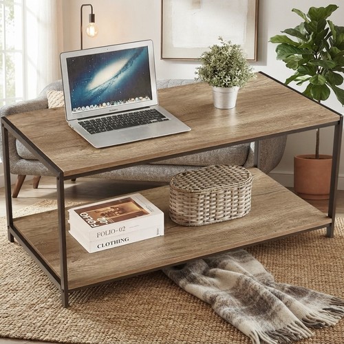 Stylish tier rustic oak - 2-tier,