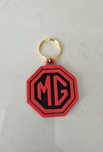 Printed car logo - printed, mg