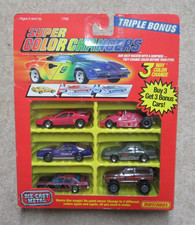 MATCHBOX  SUPER COLOUR CHANGERS - 6 Car (Triple Bonus) Pack - Mint/Boxed