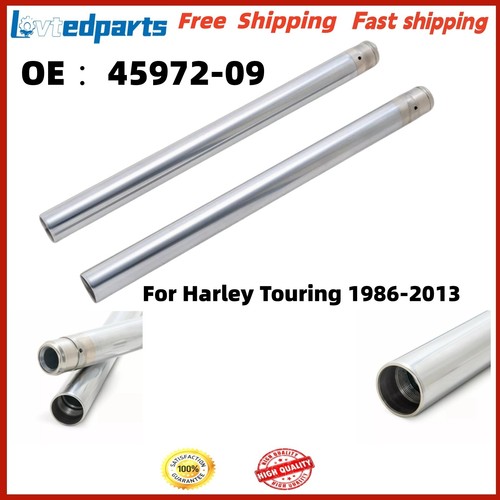 Chrome 41mm fork tube - fork, 45972-09
