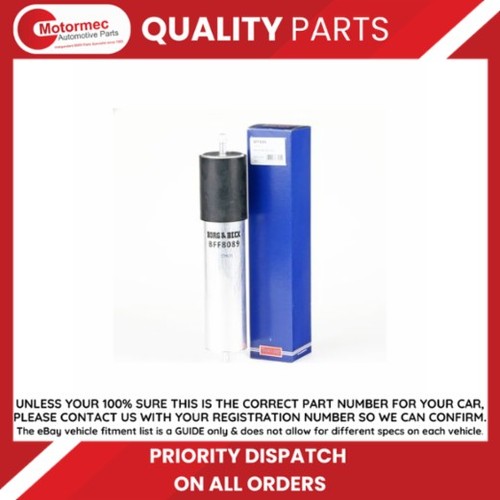 Borg beck fuel filter - borg,