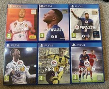 Bundle Of Fifa  PS4 / PS5 Games Including Fifa 23 All 6 In Good Condition