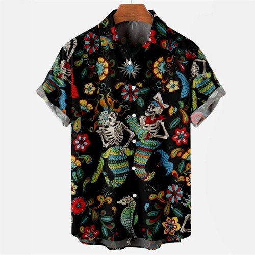Mens button down sailor - button, jerry