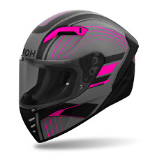 Womens Motorcycle Motorbike Helmet Full Face ECE 22.06 Biker Protection Pink